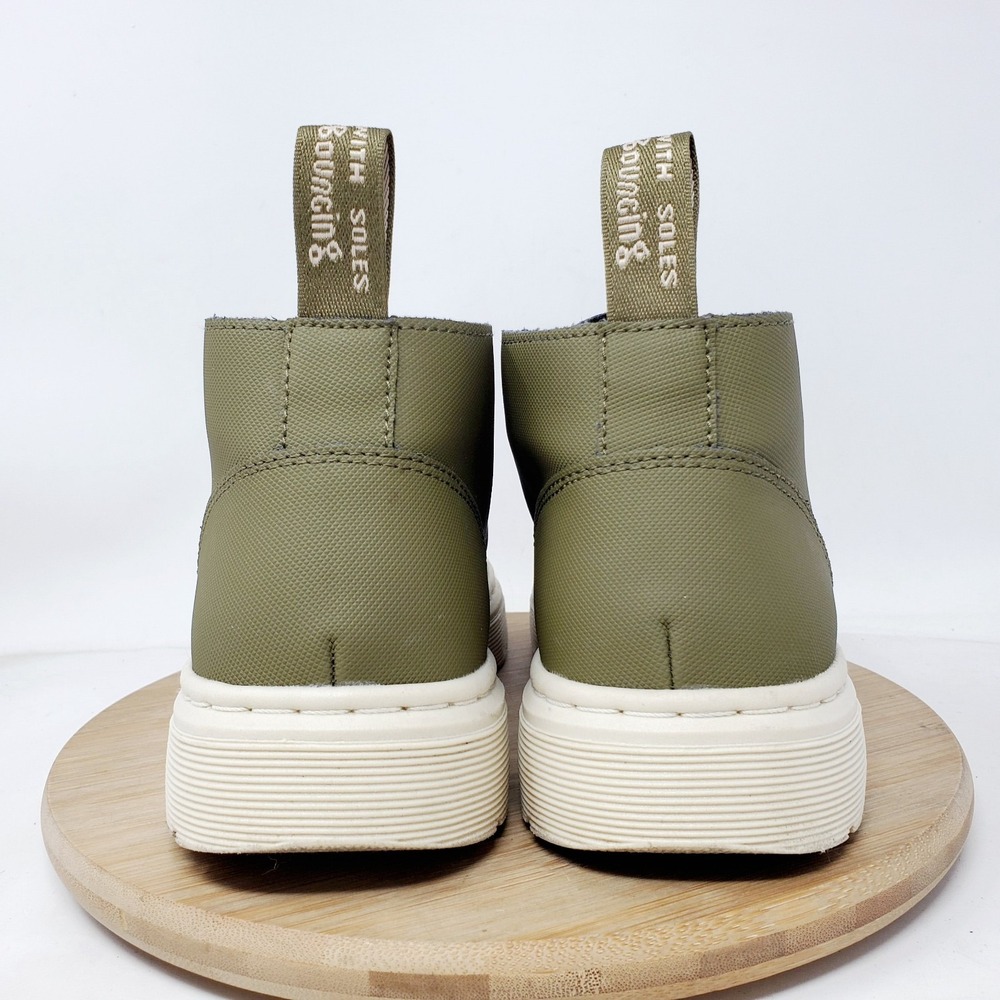 Dr Martens Boots Womens 6 Baynes Green Punk Grunge Platform Chunky Ankle Chukka - Picture 8 of 13